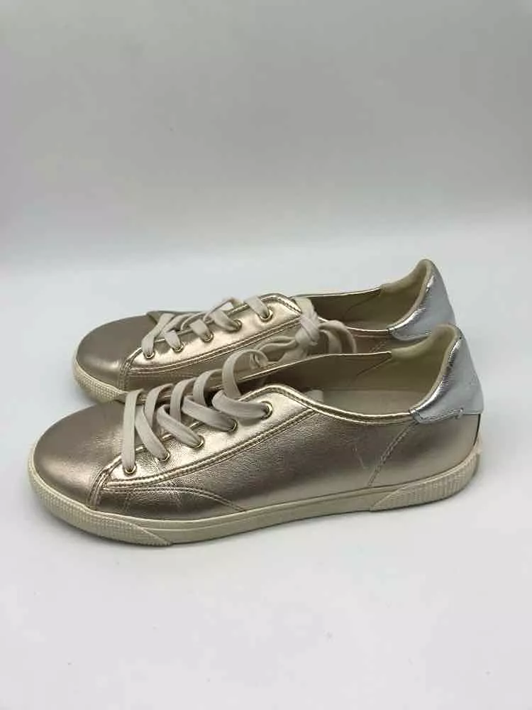 Pre-Owned Coach Gold Size 9 Fashion Sneaker Sneaker