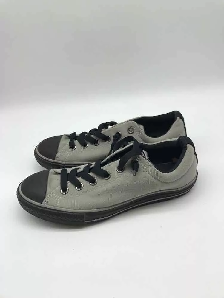 Pre-Owned Converse Grey Size 5.5 Fashion Sneaker Athletic Shoes