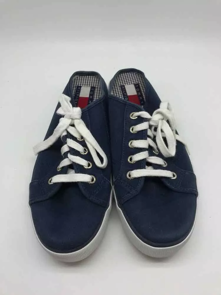 Pre-Owned Tommy Hilfiger Blue Size 10 Sneaker Slip On