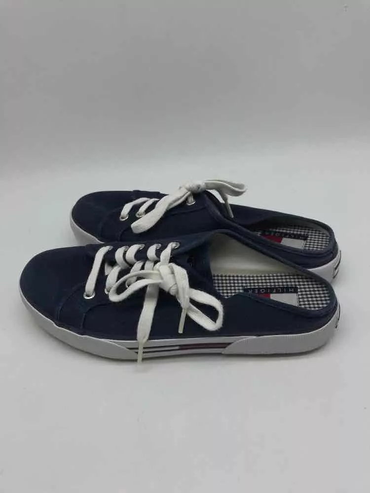 Pre-Owned Tommy Hilfiger Blue Size 10 Sneaker Slip On