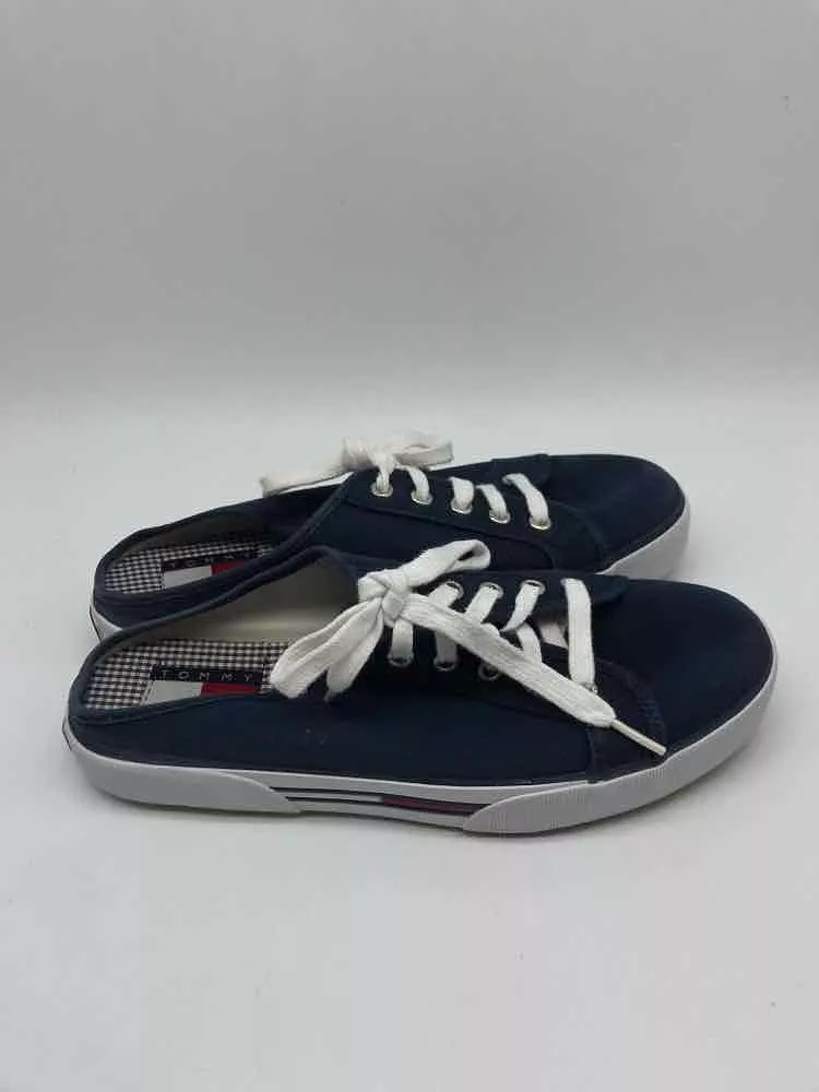 Pre-Owned Tommy Hilfiger Blue Size 10 Sneaker Slip On