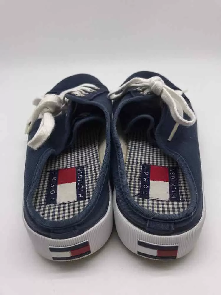 Pre-Owned Tommy Hilfiger Blue Size 10 Sneaker Slip On