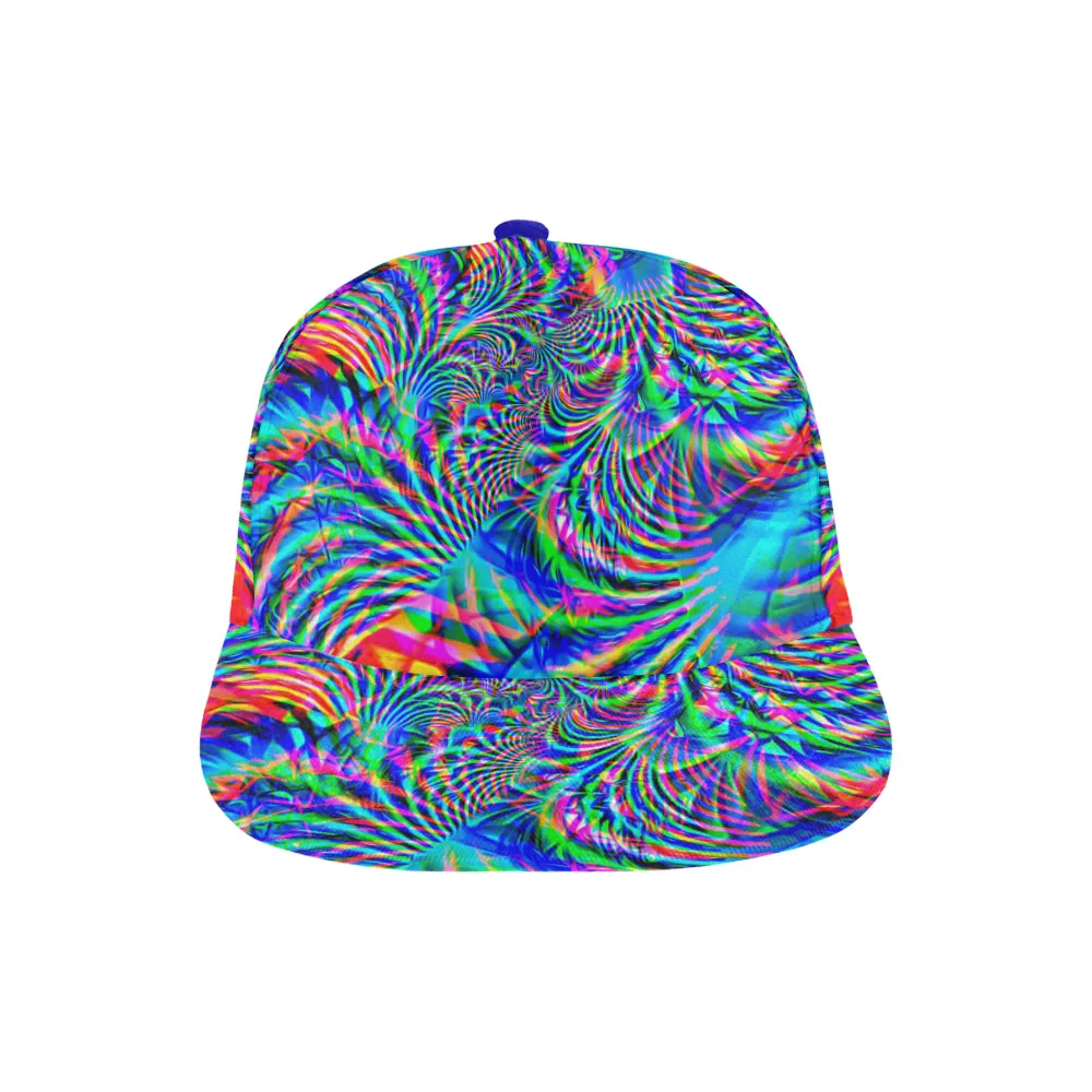 Psychedelic Tropical Rave Snapback