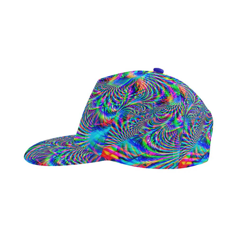 Psychedelic Tropical Rave Snapback