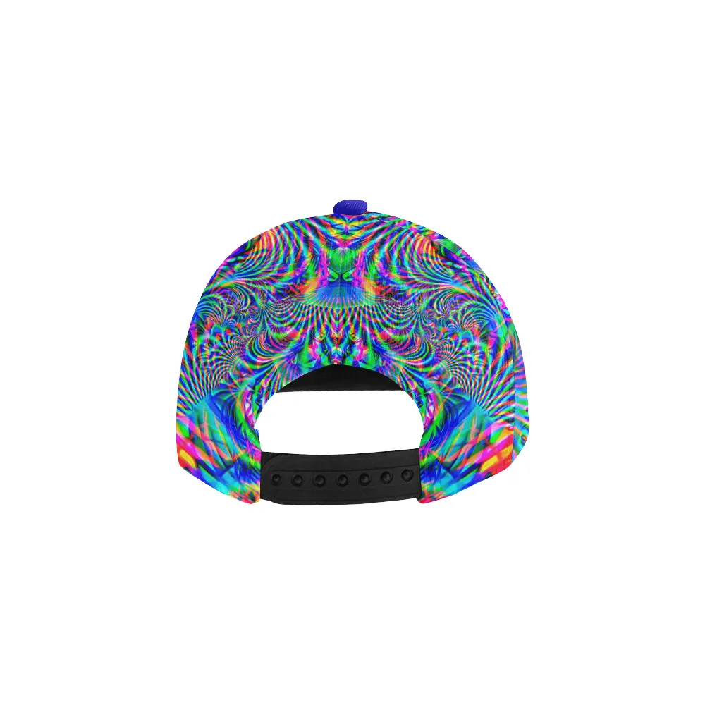 Psychedelic Tropical Rave Snapback