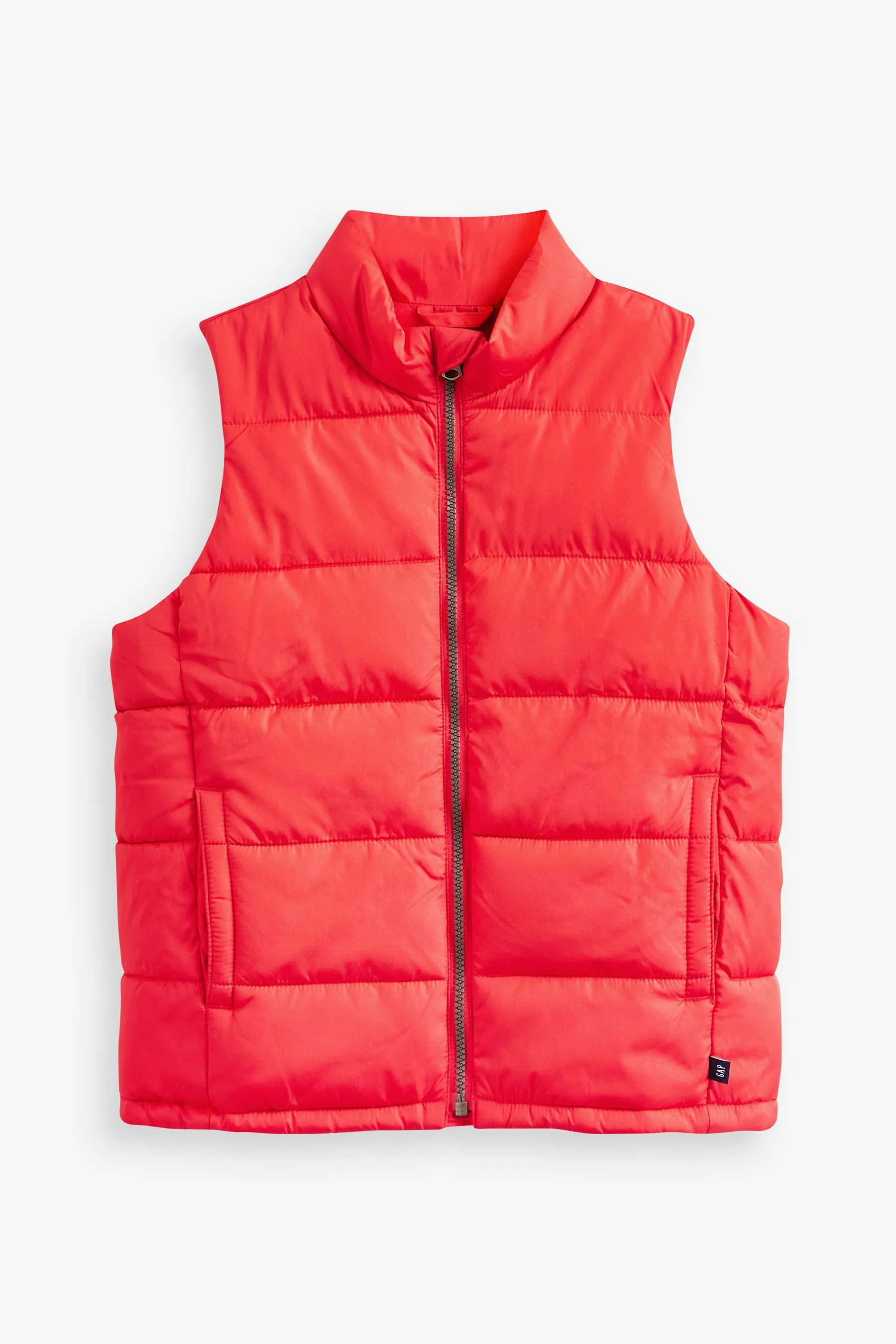 Red Cold Control Puffer Sleeveless Gilet