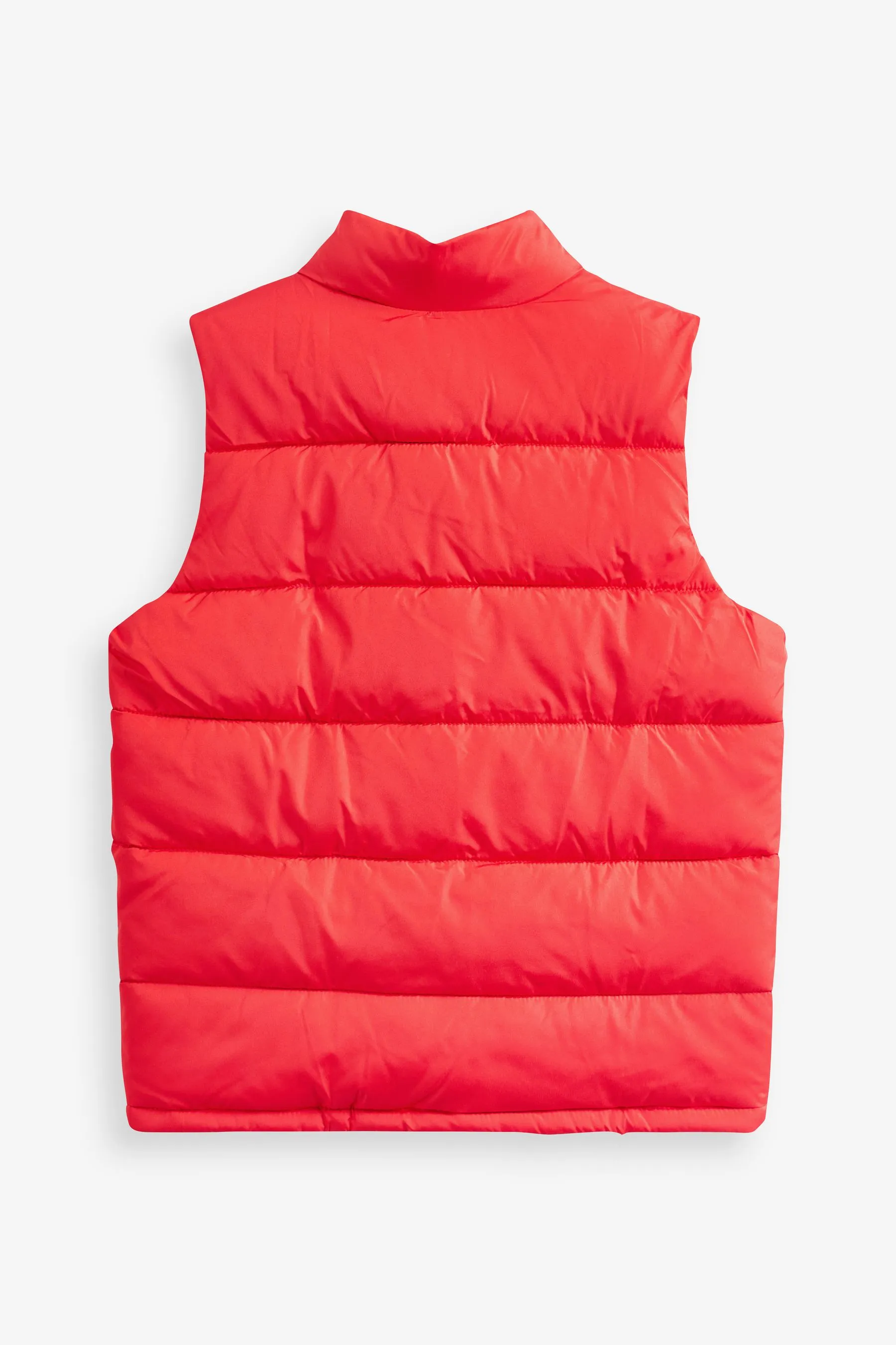 Red Cold Control Puffer Sleeveless Gilet