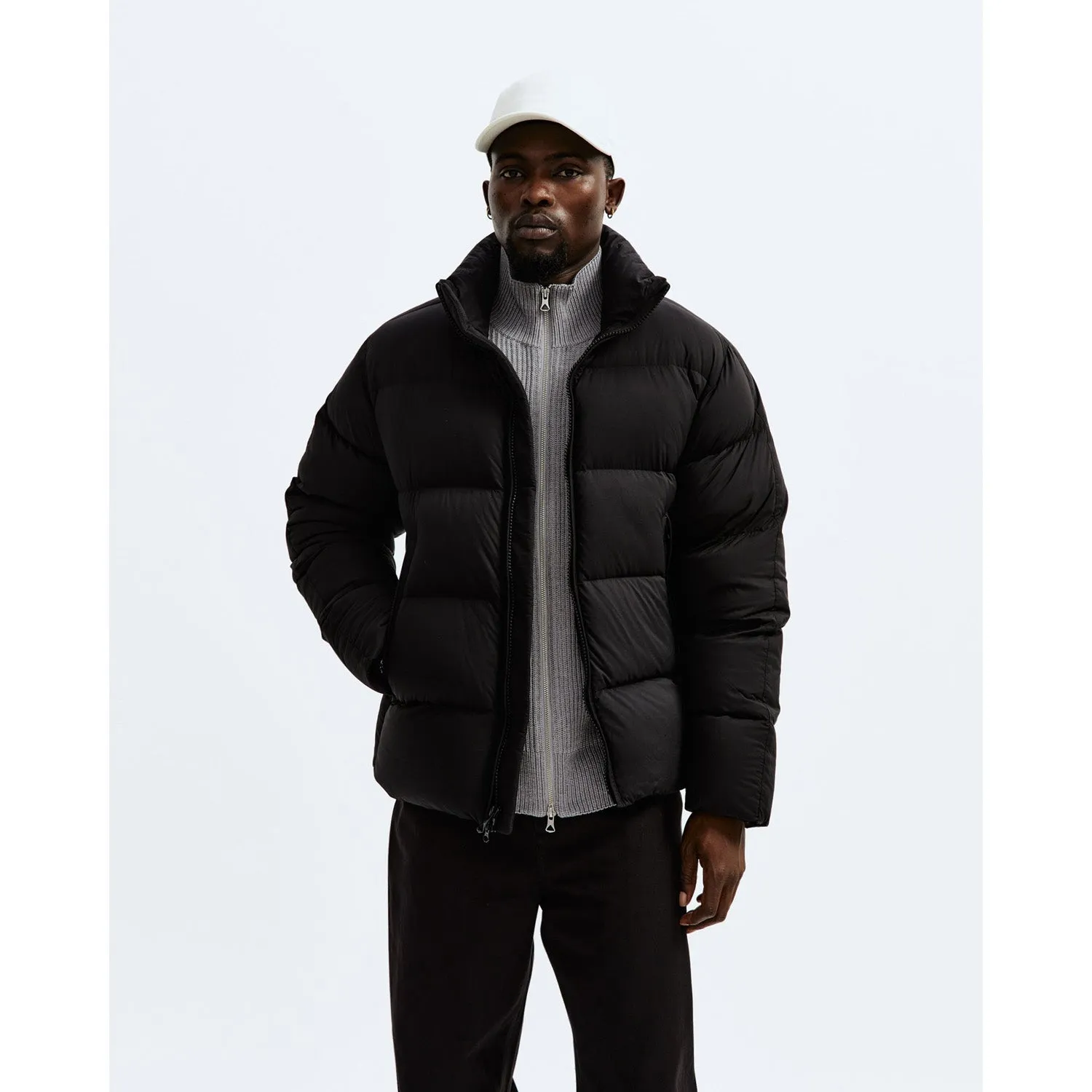 Reigning Champ Men Taffeta Training Camp Puffer Black RC-4240-BLK