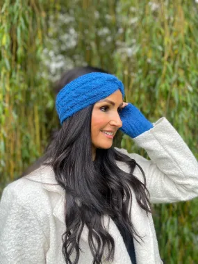 Royal Blue Knitted Headwarmer