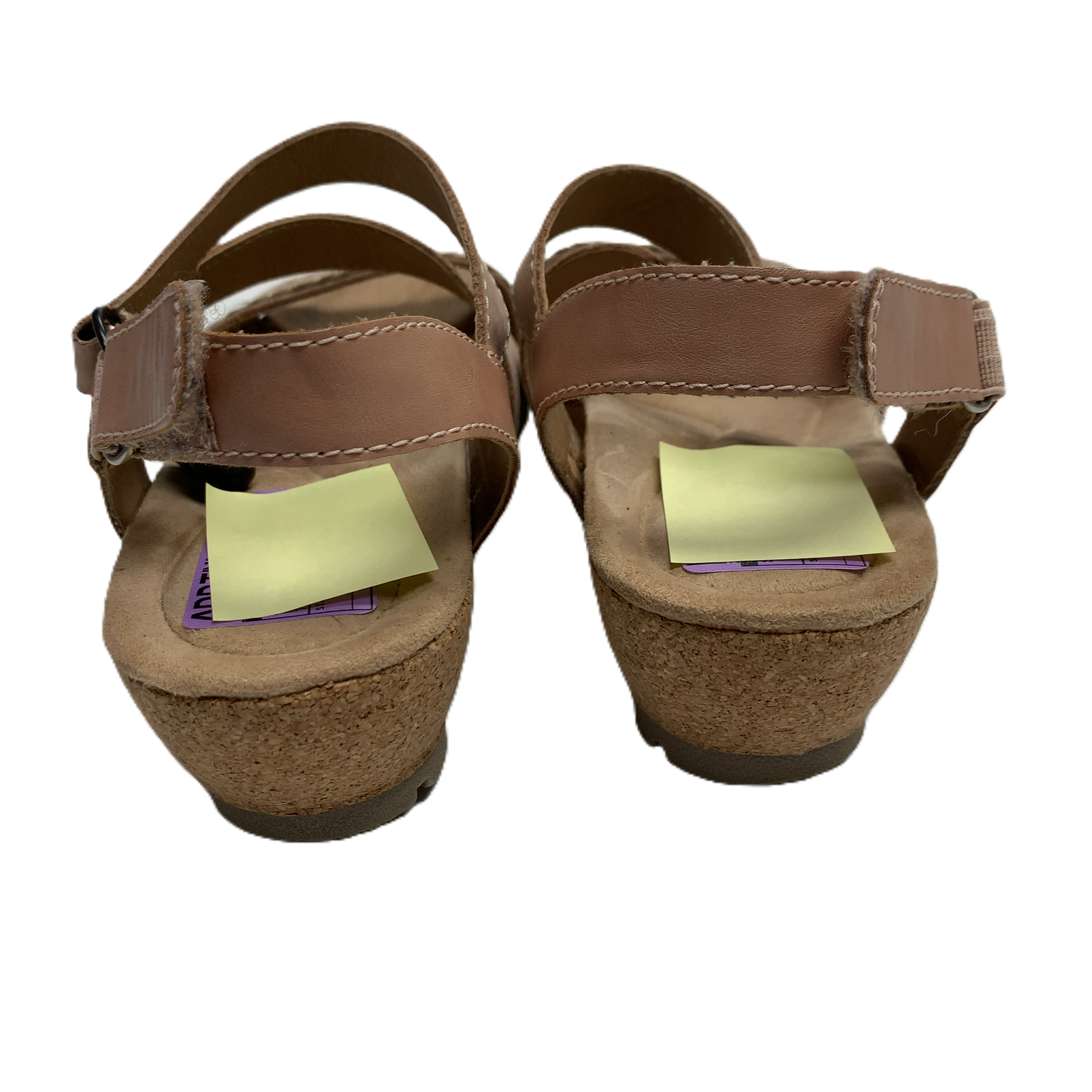 Sandals Heels Wedge By Earth  Size: 7.5