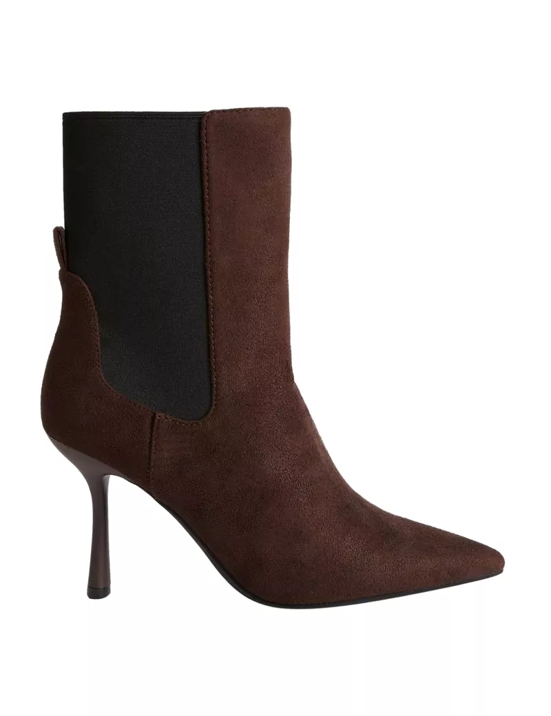 Stiletto Heel Pointed Ankle Boots