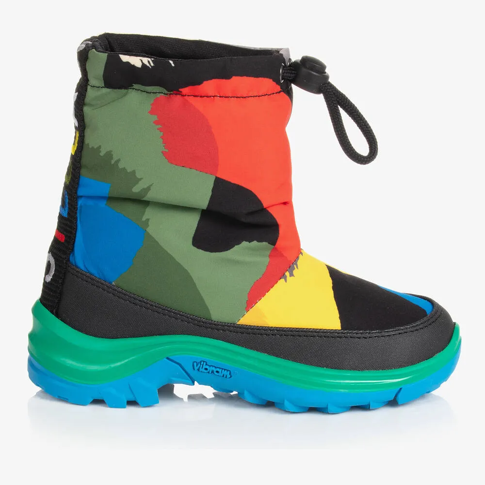 Teen Boys Multicolour Patterned Snowboots