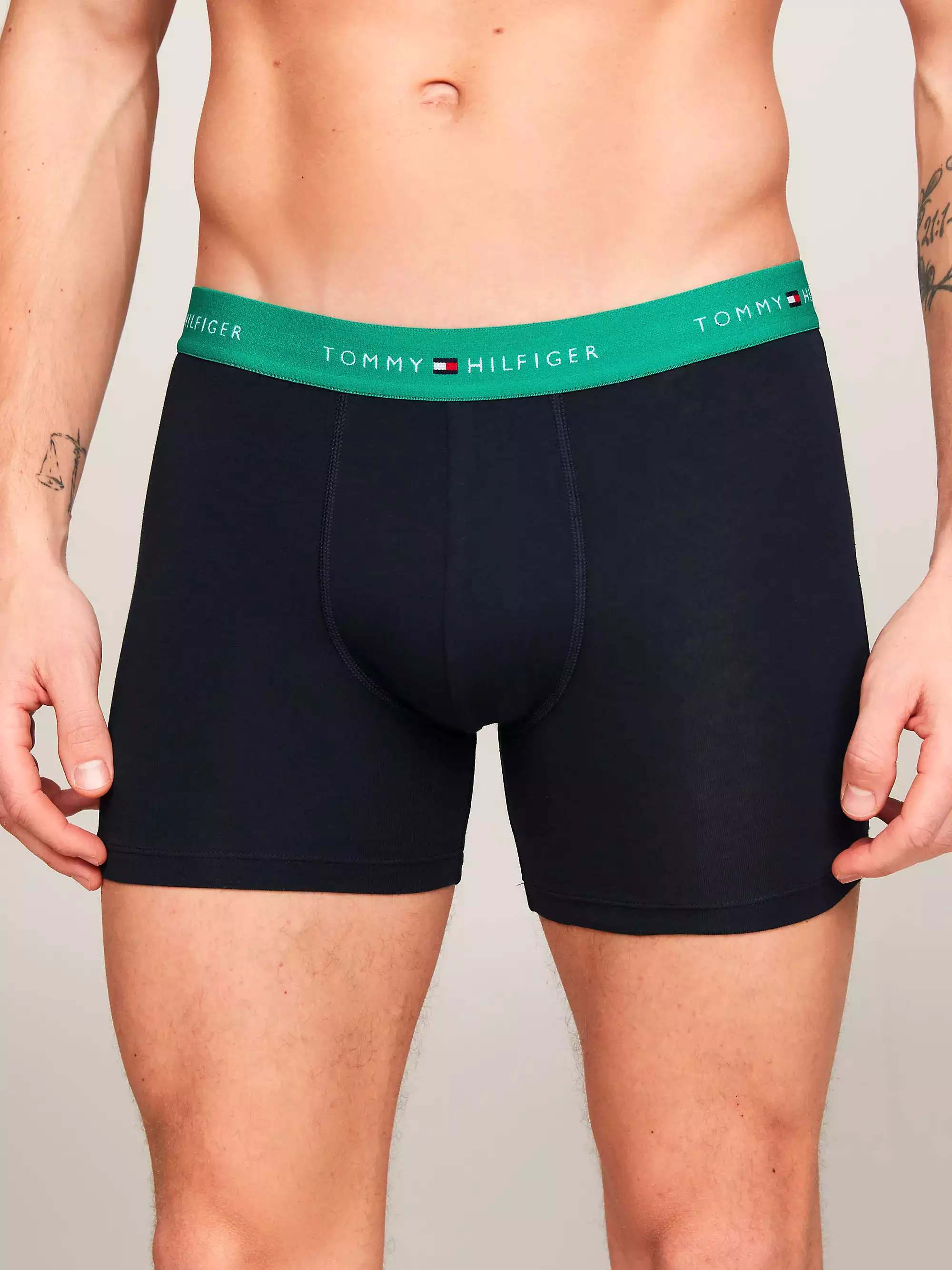 Tommy Hilfiger Mens Boxer Briefs (3-Pack)