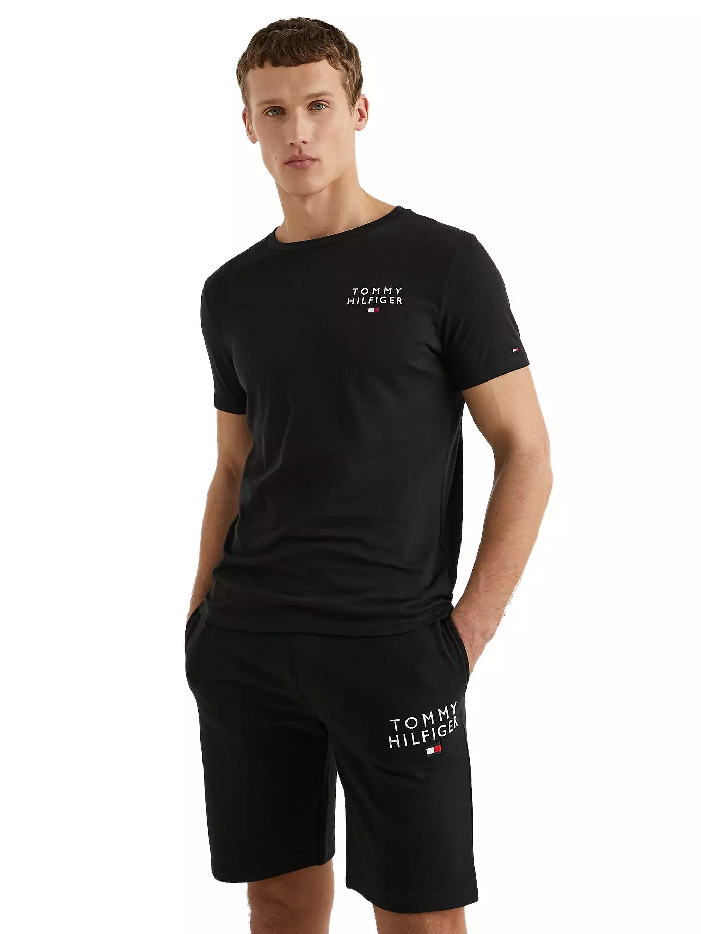 Tommy Hilfiger Mens Pyjama Embroidery T-Shirt