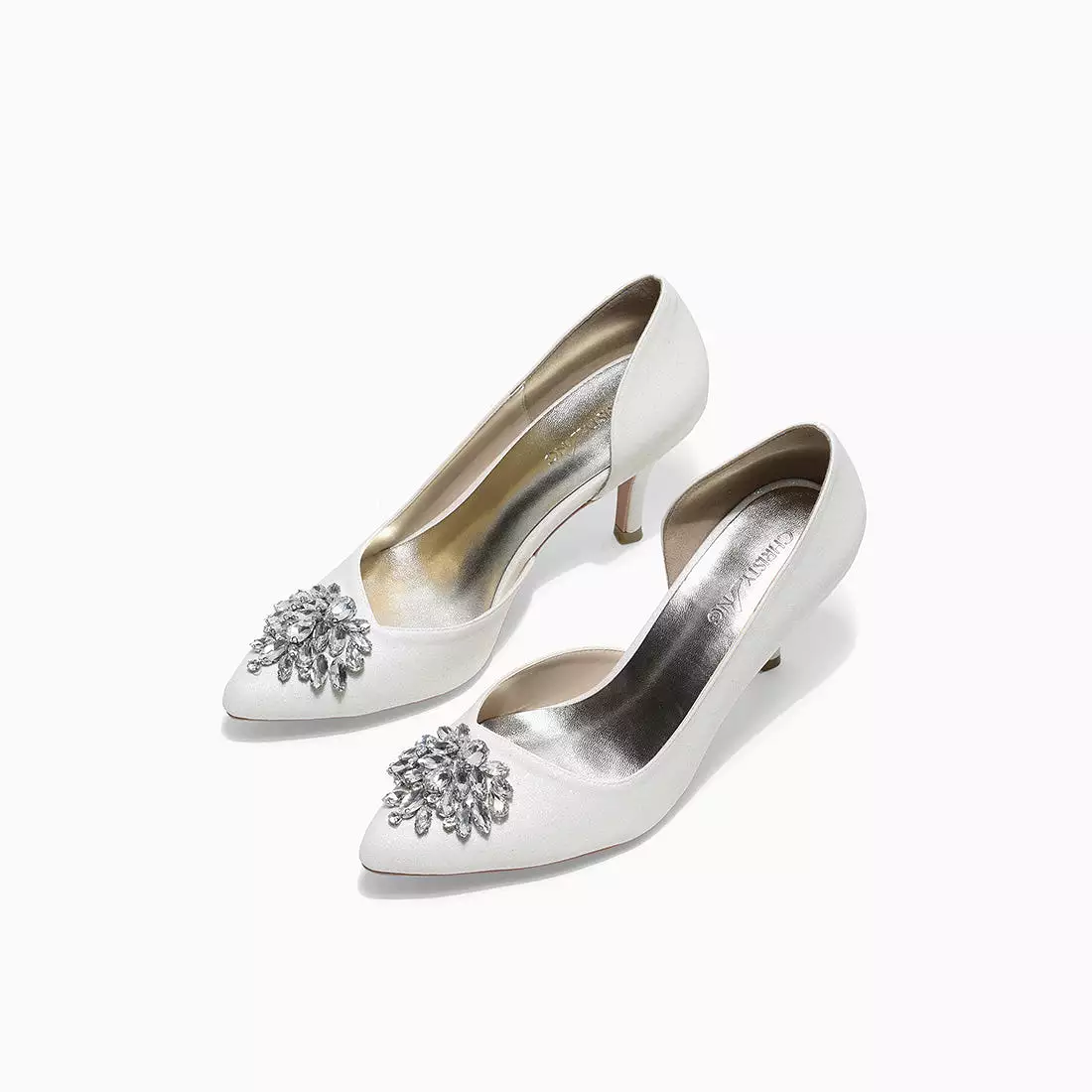 Twilight Cynthia White Pumps