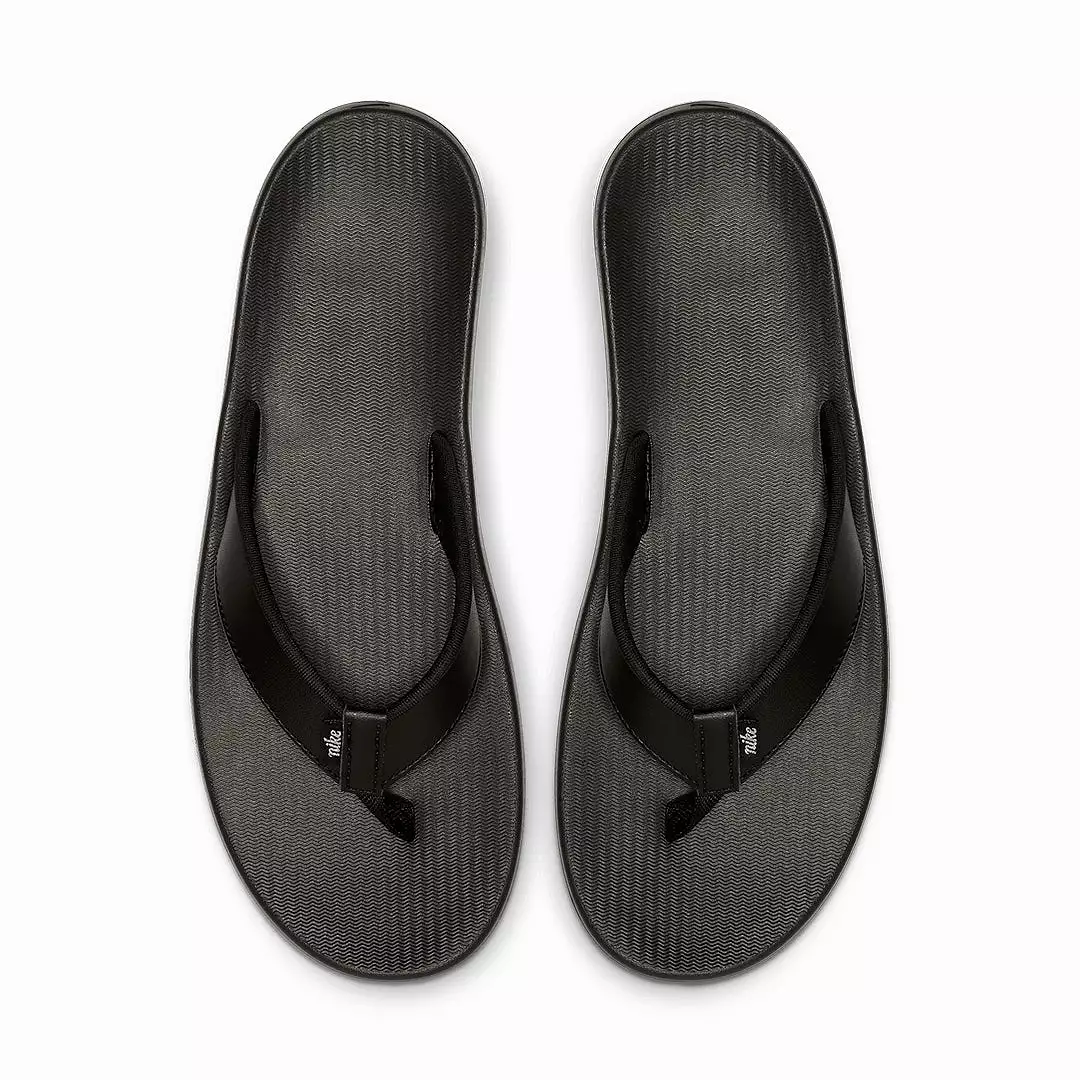 WMN'S BELLA KAI 'FLIP FLOPS 'BLACK/METALLIC SILVER-WHITE'