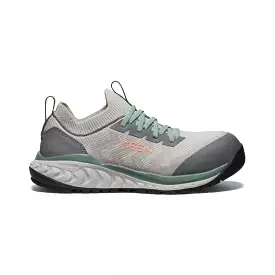 Women's CSA Arvada Shift Work Sneaker (Carbon-Fiber Toe)  |  Steel Grey/Granite Green