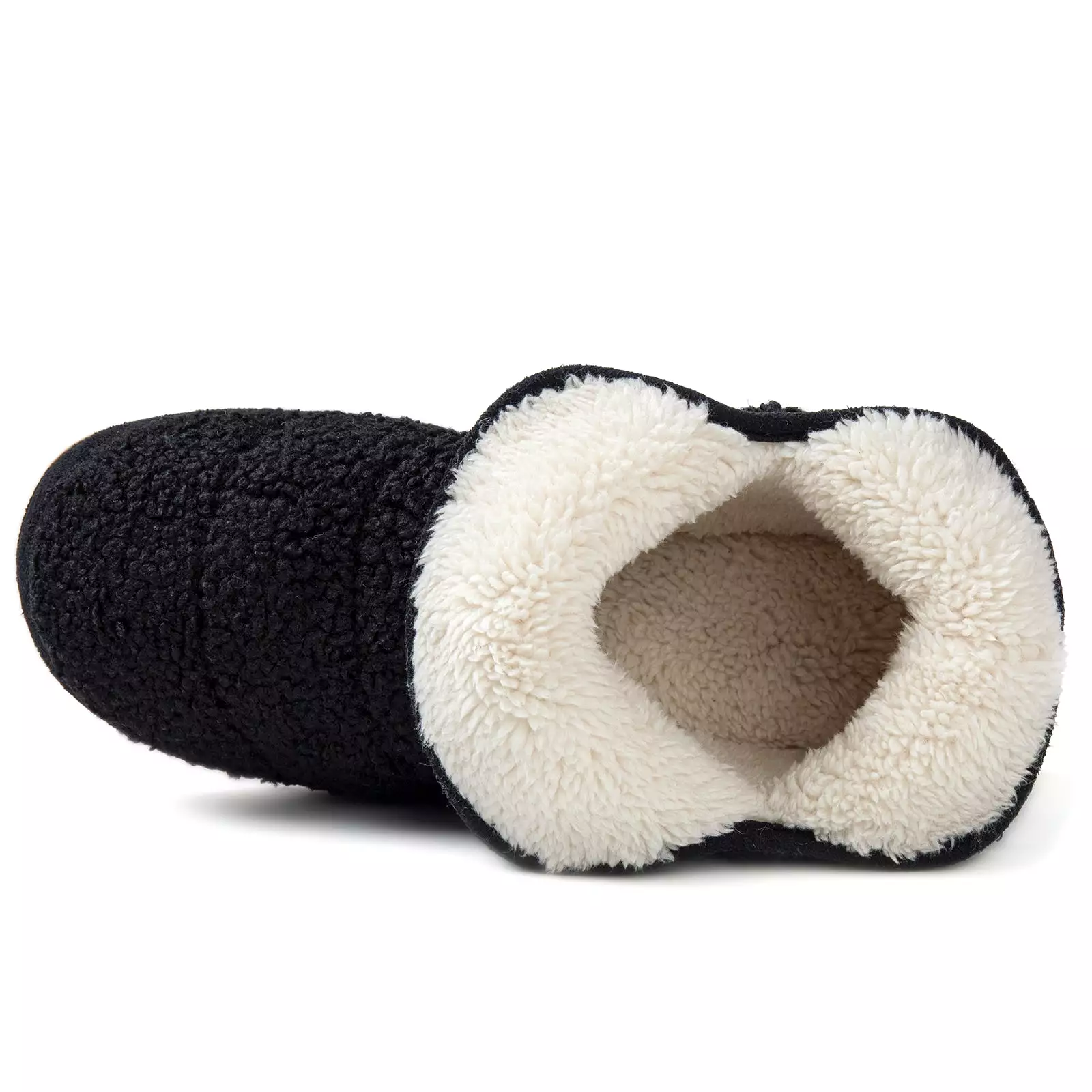 Women's Fuzzy Fleece House Bootie Ladies' Memory Foam Slipper