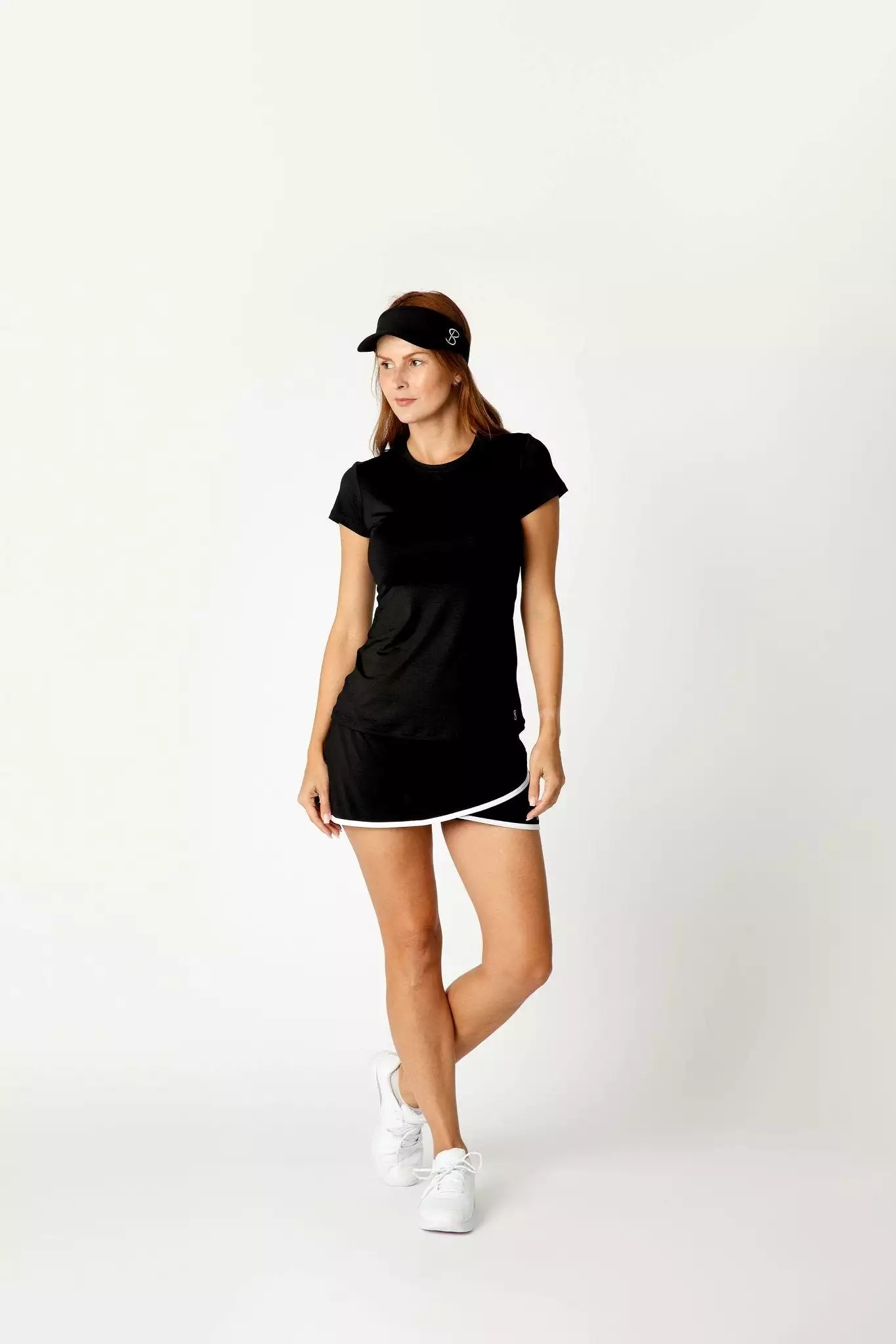 Women's Short Sleeve Tennis Top - UV Colors