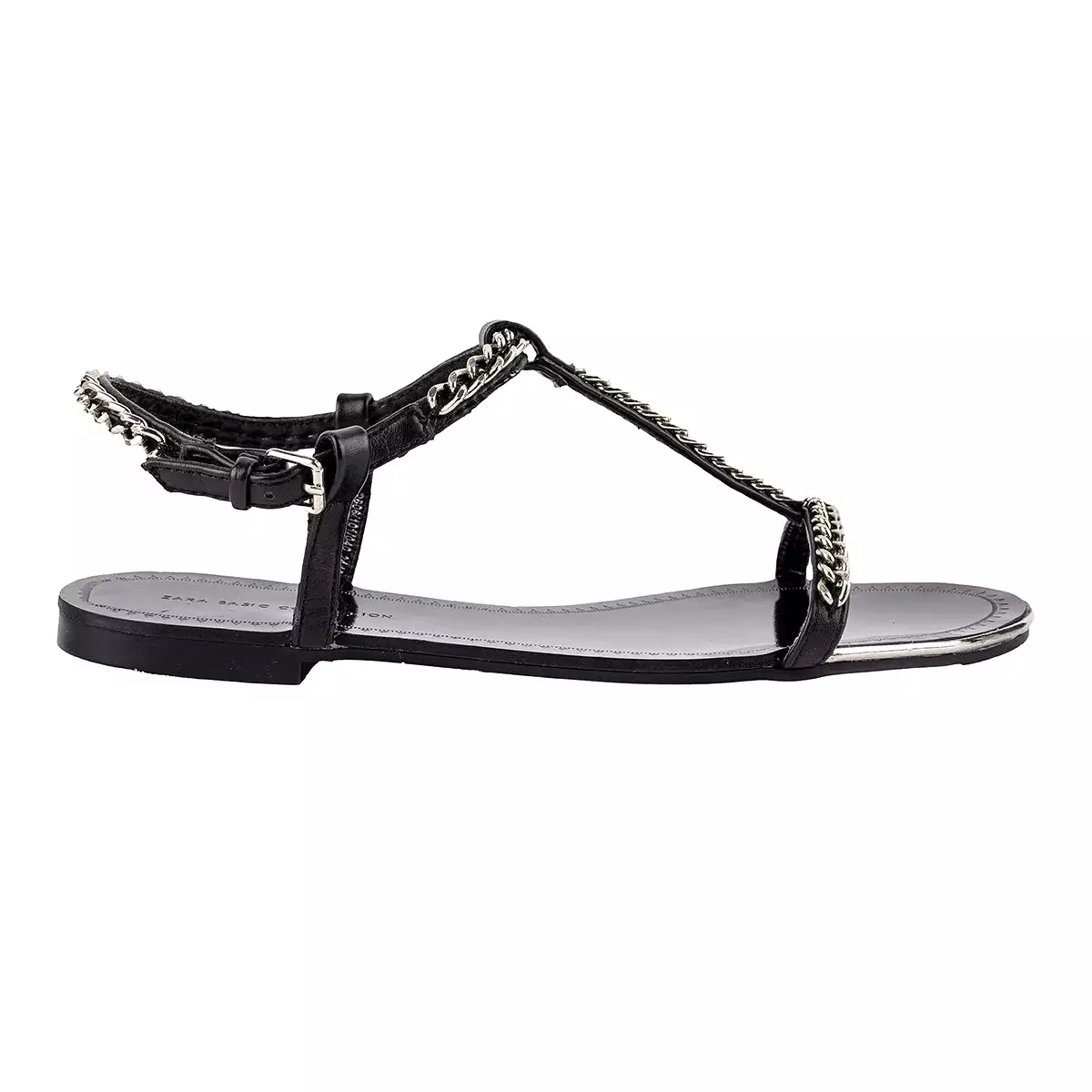 Zara Basic Collection Chain Flat Sandals