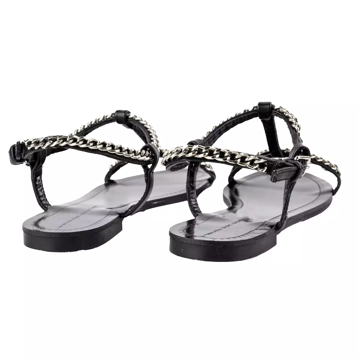 Zara Basic Collection Chain Flat Sandals